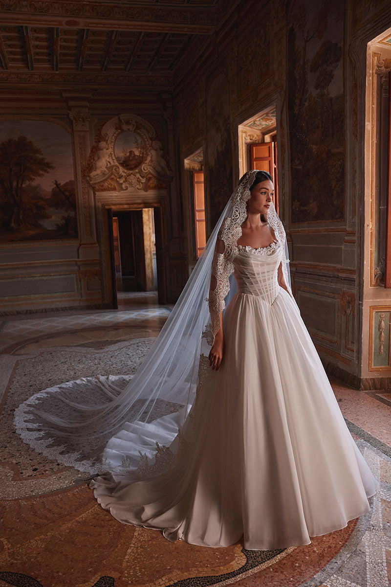 Veni Infantino Bridal - 63256A Avril – All About Eve Bridalwear