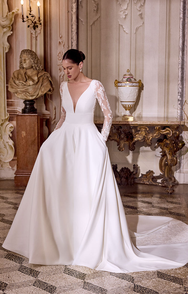 knee length dresses for ladies Justin Alexander