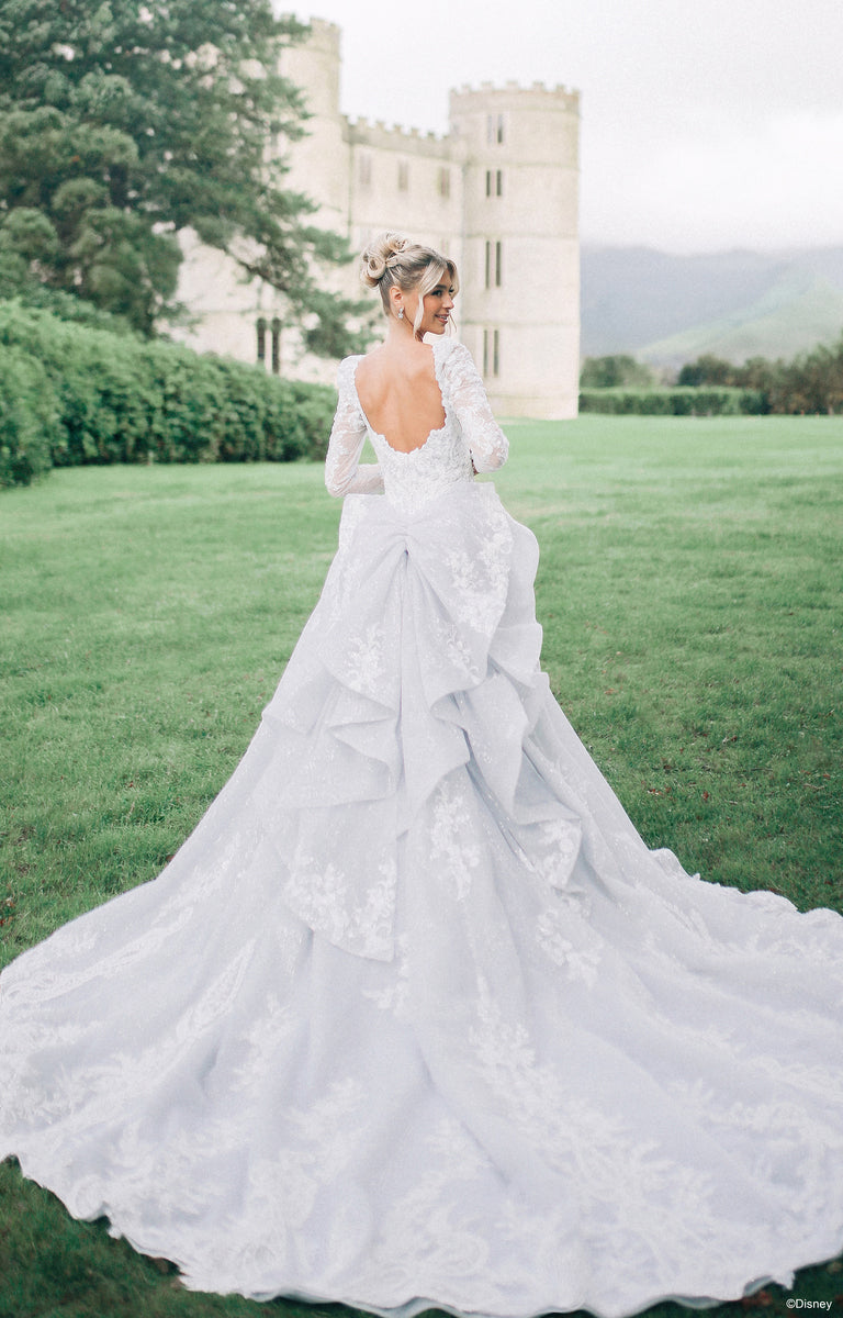 chinese dress ladies Long Princess Off-The-Shoulder Tulle Wedding Dress with Bubble Sleeves main image 0