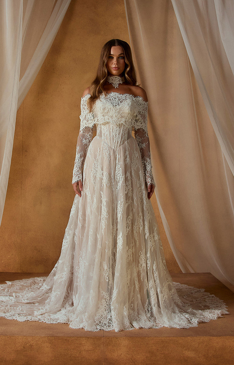 Madi Lane - ML26111 Nivaya  All About Eve Bridalwear