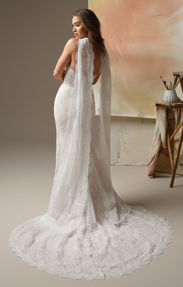 maggie sottero backless dress 15 Open Back Wedding Dresses